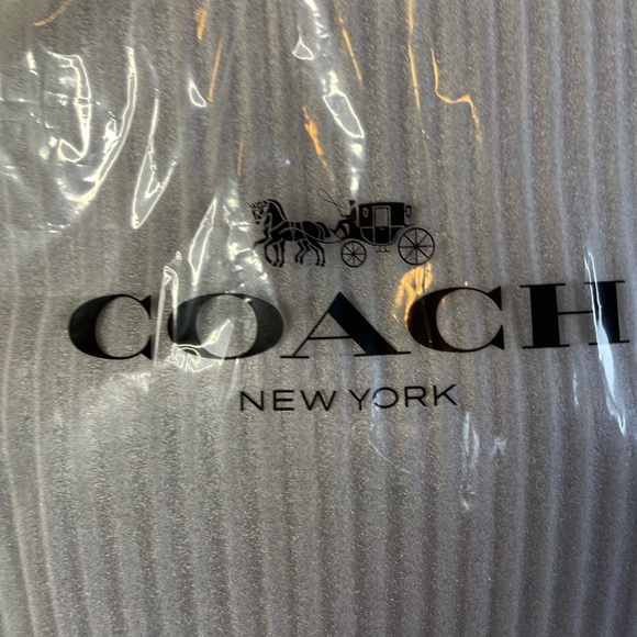 New! COACH Court Backpack bag leather purple boysenberry travel laptop GIFT! - Picture 6 of 7